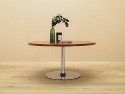 Runder Dänischer Palisander Couchtisch, 1970er