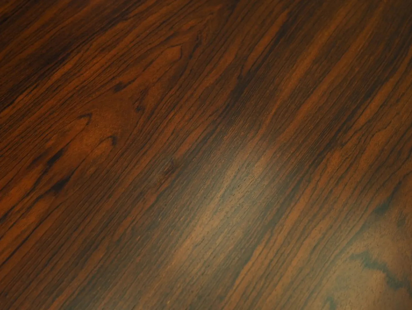 Runder Dänischer Palisander Couchtisch, 1970er