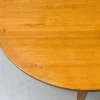 Runder Esstisch aus Erlenholz