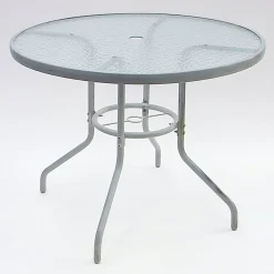 Runder Gartentisch, 1970er