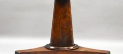 Runder Regency Frühstückstisch aus Ulmen-Wurzelholz, 1820