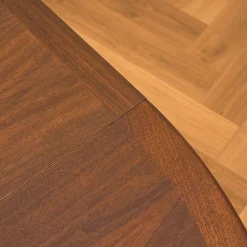 Runder schwedischer Esstisch aus Teak von Ulferts, 1950