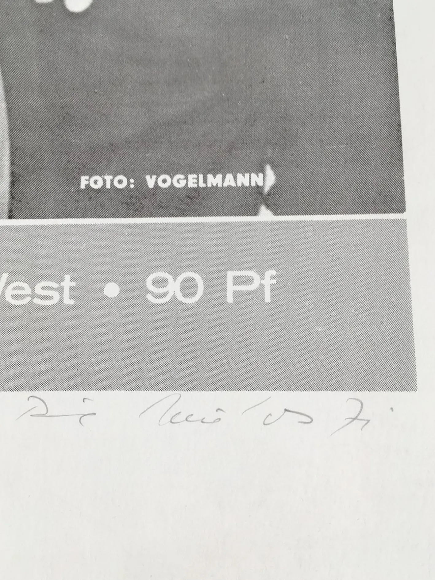 Rune Mields, Siebdruck, 1971