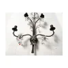 Rush & Crystal Flowers Wandlampe von Simoeng