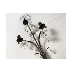 Rush & Crystal Flowers Wandlampe von Simoeng