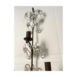 Rush & Crystal Flowers Wandlampe von Simoeng