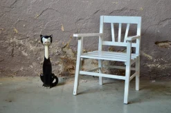 Rustikaler böhmischer Kinderstuhl