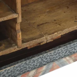 Rustikaler Farmhaus Volkskunst Hochzeitsschrank, 1784