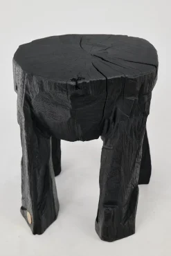 Rustikaler skulpturaler Couchtisch von Logniture