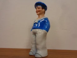 Sailor Rumflasche aus Porzellan von Lehment, Deutschland, 1950er