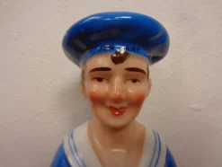 Sailor Rumflasche aus Porzellan von Lehment, Deutschland, 1950er