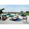 Sail Out Outdoor Fußhocker aus Teak & Stoff von Rodolfo Dordoni für Cassina