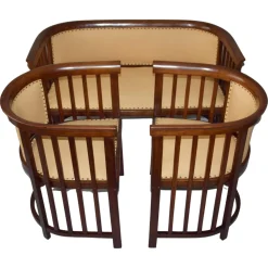 Salon Set von Josef Hoffmann, 1910er, 3er Set