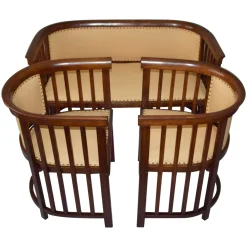 Salon Set von Josef Hoffmann, 1910er, 3er Set