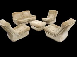 Salon Set von Michel Cadestin für Airborne, 1970er, 6er Set