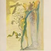 Salvador Dali, Divine Comedy Paradise 12, The Splendor of Glorious Bodies, 1960, Holzschnitt