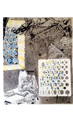 Salvador Dali - Don Quichotte - Original Lithographie 1957