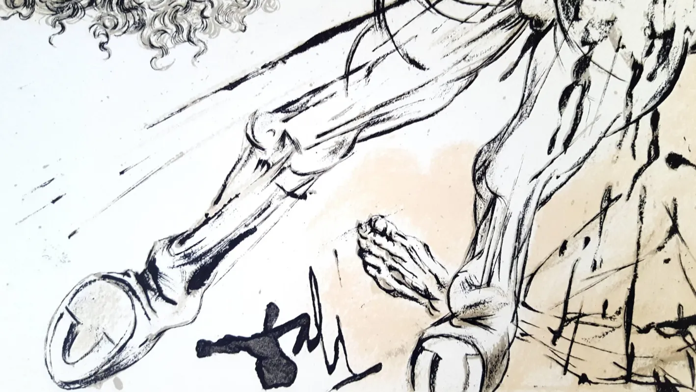 Salvador Dali - Don Quichotte - Original Lithographie 1957