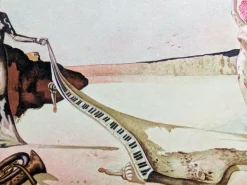 Salvador Dali, Drei surrealistische Frauen mit Orchesterfellen, Original Lithographie, 1970er