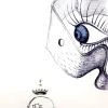 Salvador Dali - Eye Watches - Original Radierung 1967