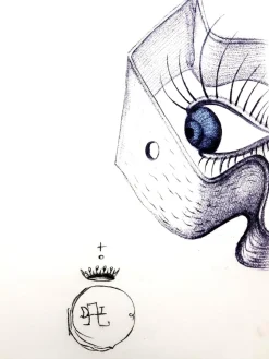 Salvador Dali - Eye Watches - Original Radierung 1967