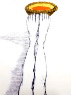 Salvador Dali - Eye Watches - Original Radierung 1967
