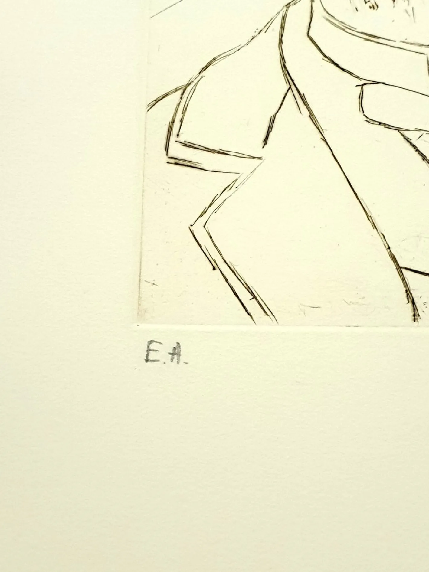 Salvador Dali - Louis Pasteur - Original Handsignierter Stich 1970