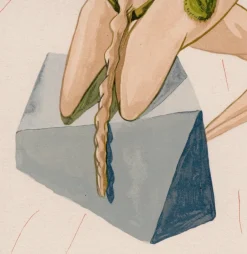 Salvador Dali, Minos, 1964, Original Holzschnitt