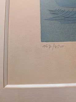 Salvador Dali, the Sewing Machine, 1975, Radierung