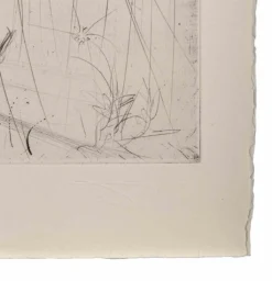 Salvador Dalì, Weinende Weide, 1968, Radierung
