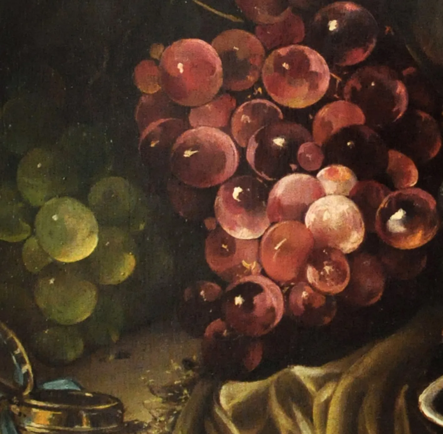 Salvatore Marinelli, Italienisches Stillleben, 2007, Öl auf Leinwand, Gerahmt