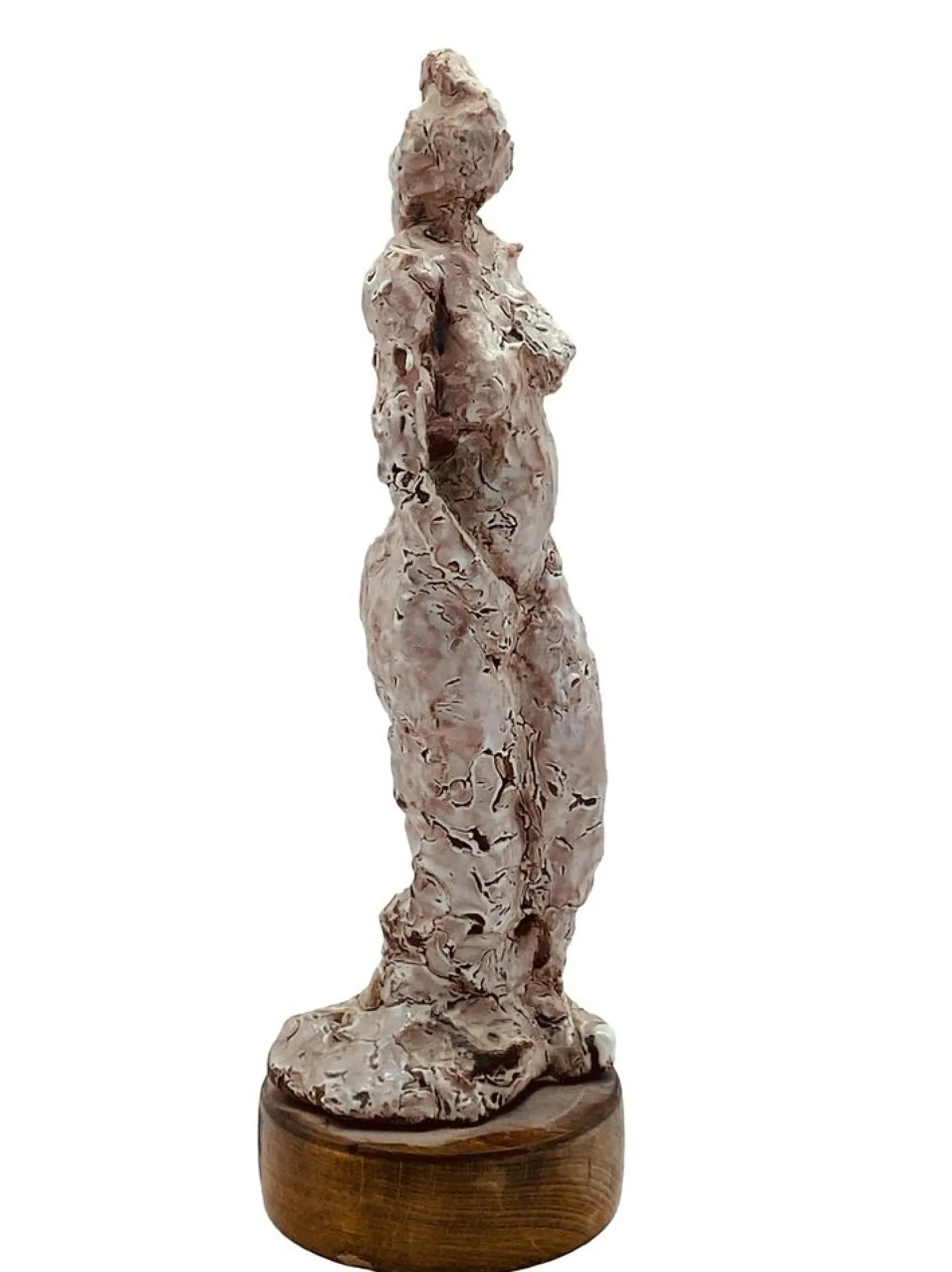 Salvatore Vitagliano, Venus Pudica, Glasierte Terrakotta, 1970er