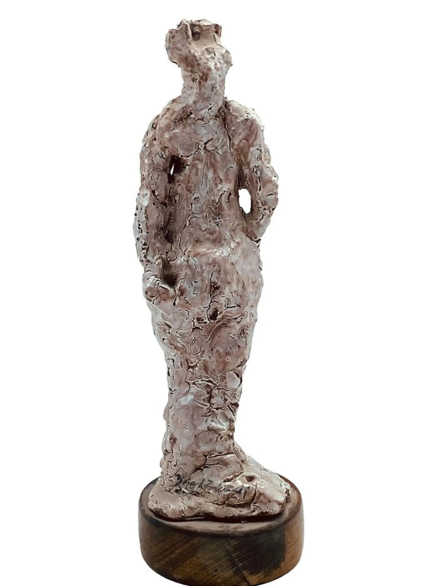 Salvatore Vitagliano, Venus Pudica, Glasierte Terrakotta, 1970er