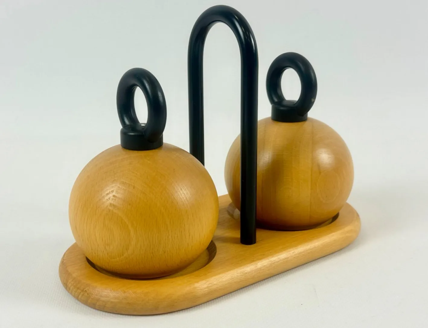 Salz- & Pfeffermühlen Ball Boy von Richard Nissen & Carsten Jørgensen für Bodum, Dänemark, 1980er, 3er Set