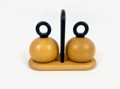 Salz- & Pfeffermühlen Ball Boy von Richard Nissen & Carsten Jørgensen für Bodum, Dänemark, 1980er, 3er Set