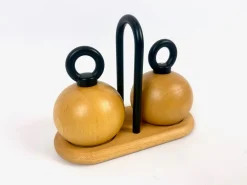 Salz- & Pfeffermühlen Ball Boy von Richard Nissen & Carsten Jørgensen für Bodum, Dänemark, 1980er, 3er Set