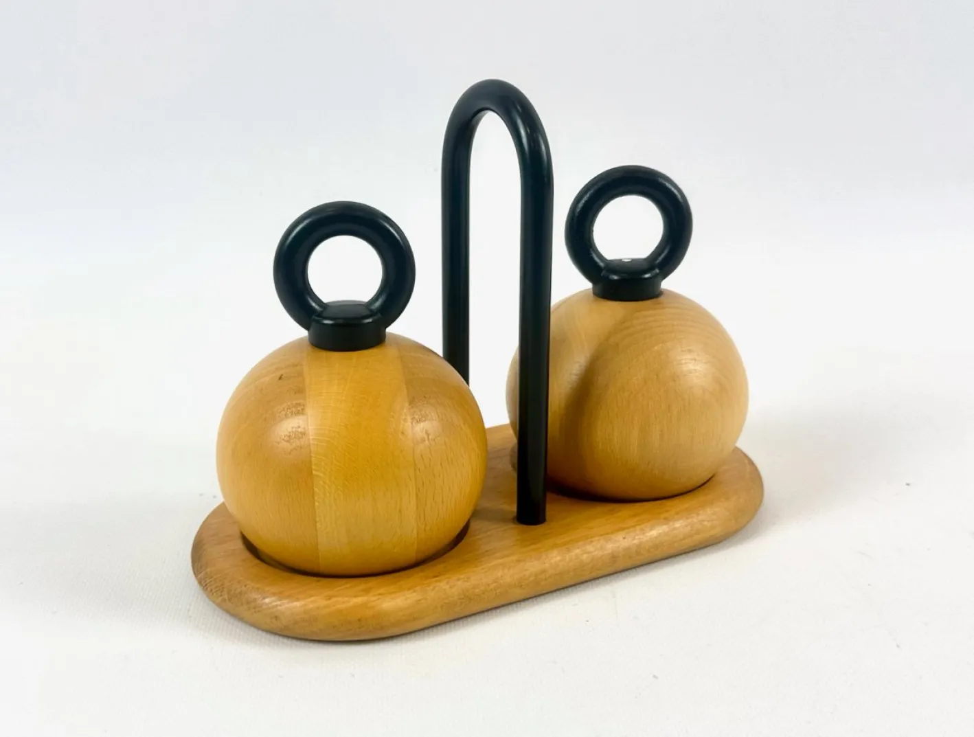 Salz- & Pfeffermühlen Ball Boy von Richard Nissen & Carsten Jørgensen für Bodum, Dänemark, 1980er, 3er Set