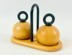 Salz- & Pfeffermühlen Ball Boy von Richard Nissen & Carsten Jørgensen für Bodum, Dänemark, 1980er, 3er Set
