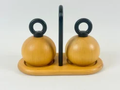 Salz- & Pfeffermühlen Ball Boy von Richard Nissen & Carsten Jørgensen für Bodum, Dänemark, 1980er, 3er Set