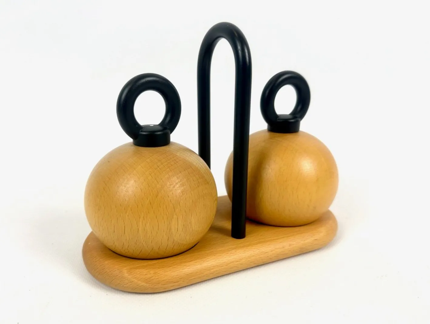 Salz- & Pfeffermühlen Ball Boy von Richard Nissen & Carsten Jørgensen für Bodum, Dänemark, 1980er, 3er Set