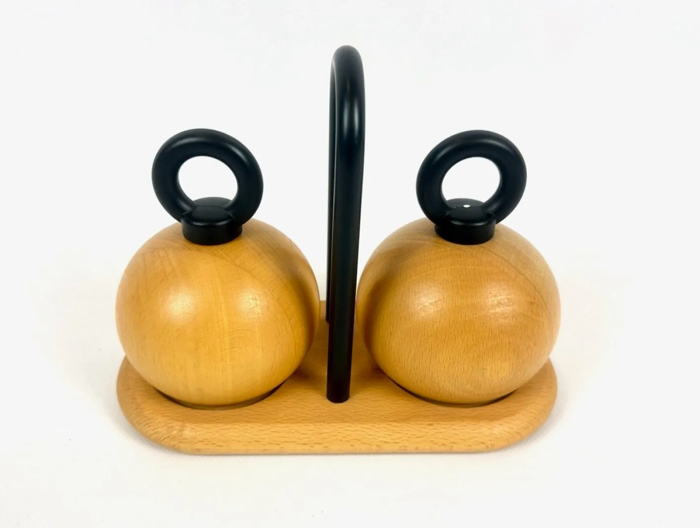 Salz- & Pfeffermühlen Ball Boy von Richard Nissen & Carsten Jørgensen für Bodum, Dänemark, 1980er, 3er Set