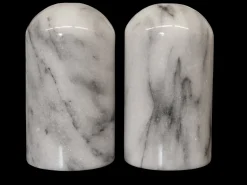 Salz- und Pfefferstreuer aus Carrara Marmor, 1970er