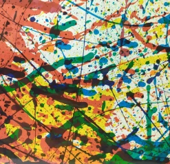 Sam Francis, Plakat Lithografie, 1983