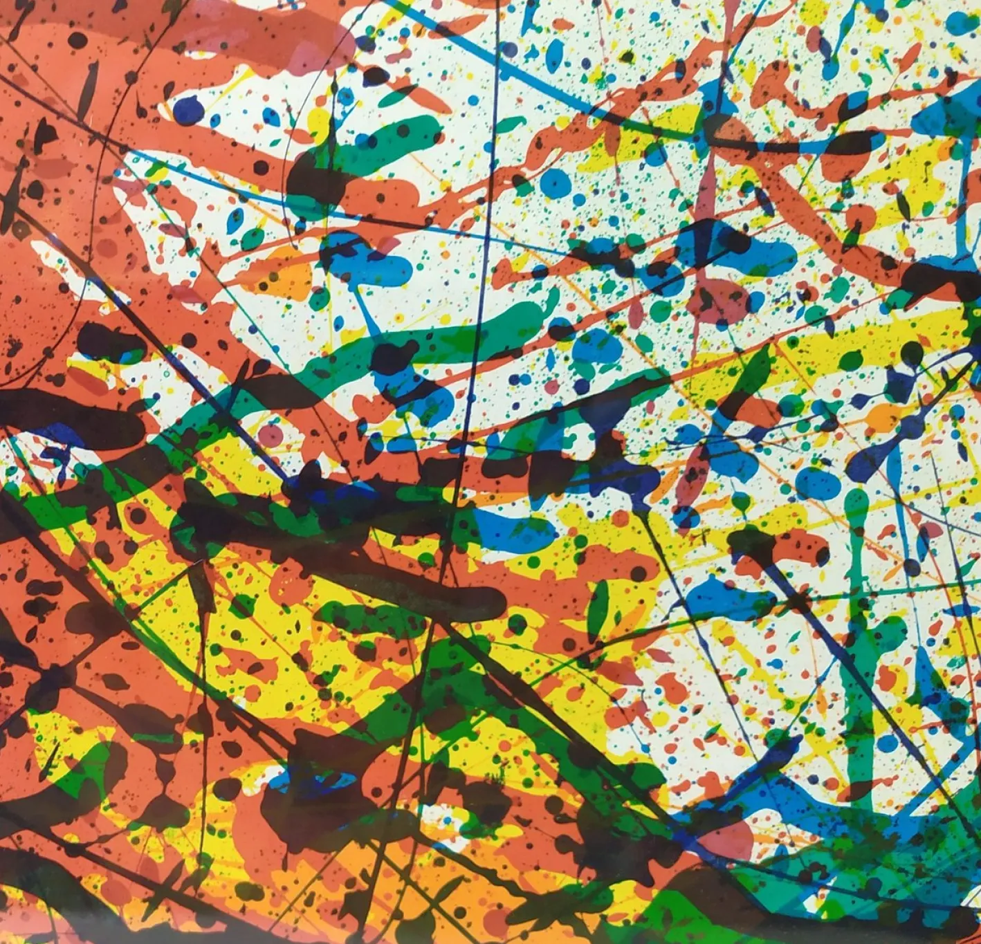 Sam Francis, Plakat Lithografie, 1983