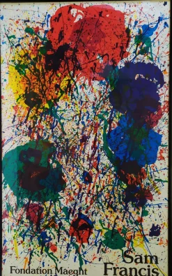 Sam Francis, Plakat Lithografie, 1983