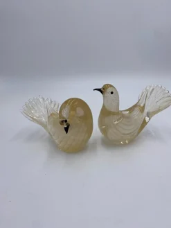 San Marco Vogel Skulptur von Fornace Mian, 2er Set