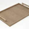 Saturn Tablett aus Leder