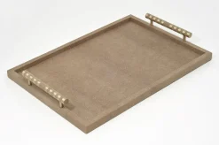 Saturn Tablett aus Leder