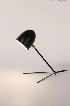 Saturn Tischlampe von Serge Mouille