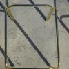 Satztische aus Vergoldetem Metall & Hartglas, 1990er, 3er Set